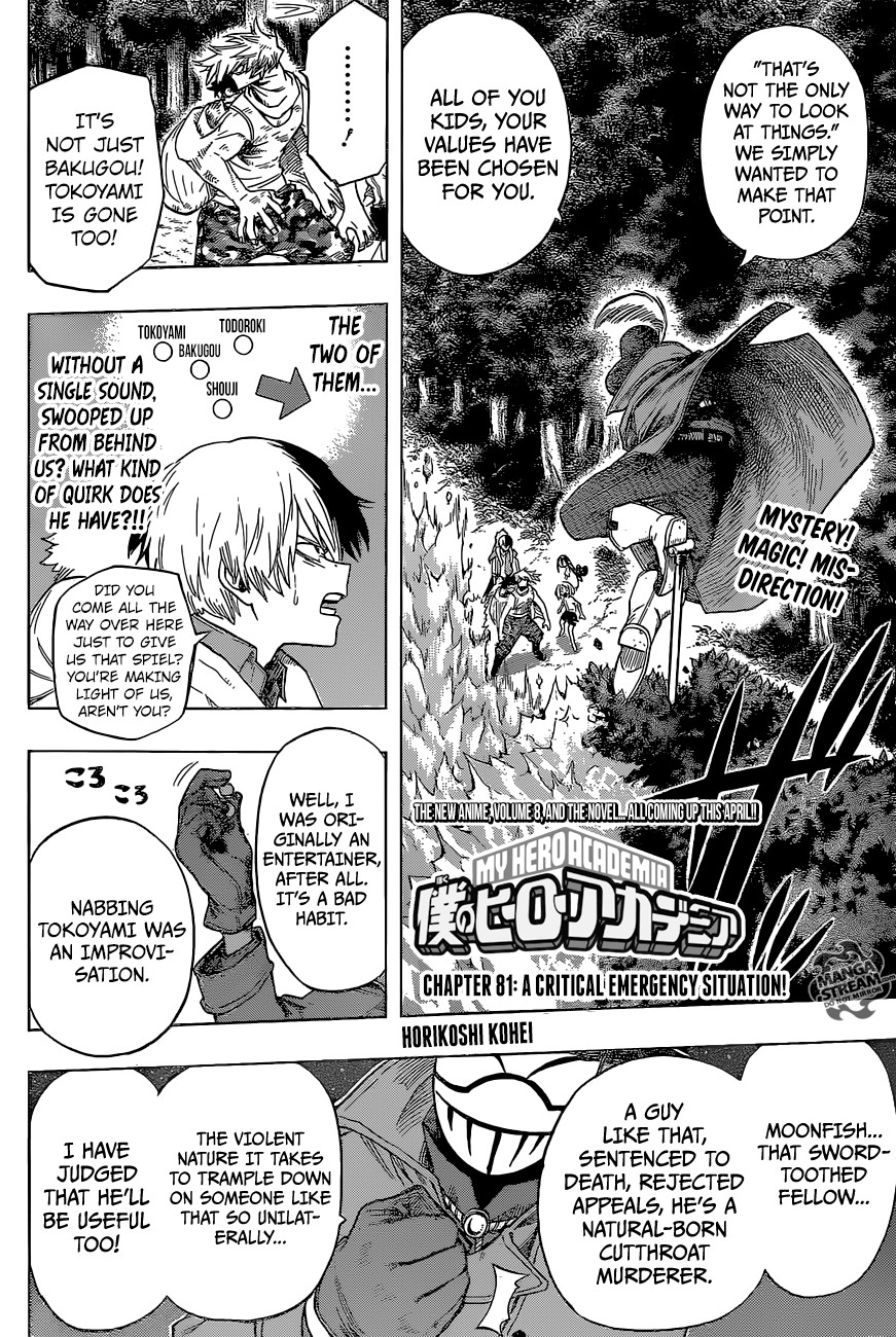 Boku no Hero Academia Chapter 81 3